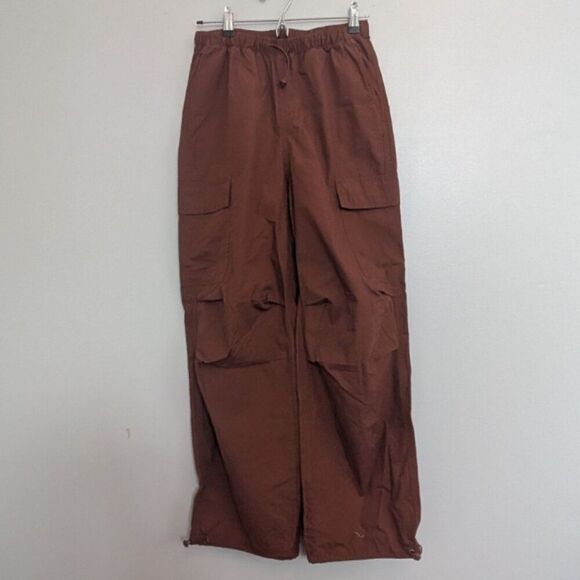 Wild Fable - Women's Mid Rise Relaxed Fit Full Parac Brown Size XS NWOT - Picture 2 of 8